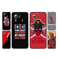 deadpool marvel cool phone case xiaomi mi 12 12x 11t 11 11i 10i 10t 10s note 10 9 lite ultra 5g silicone tpu cover
