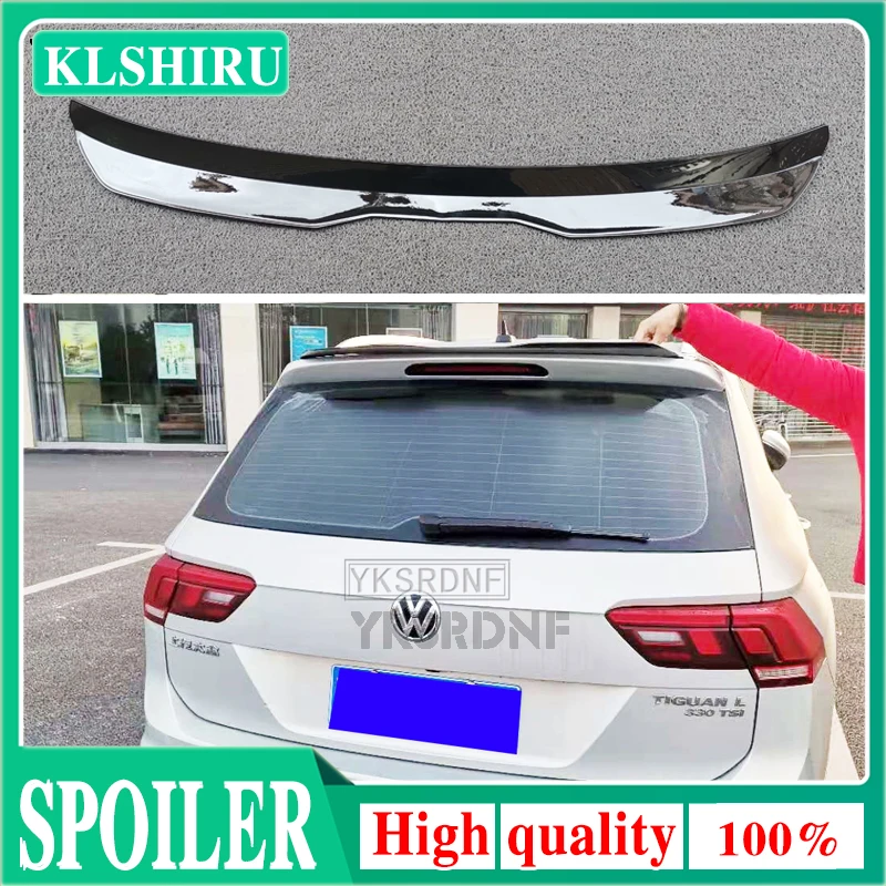 REAR WING For VW Volkswagen Tiguan MK2 5-Dr 2016 2017 2018 2019 2020 High Quality ABS Plastic Roof Wing Lip Spoiler Accessories