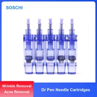 beauty equipment accessories dr pen needle cartridges 122436pin nano tattoo micro needles for dr pen