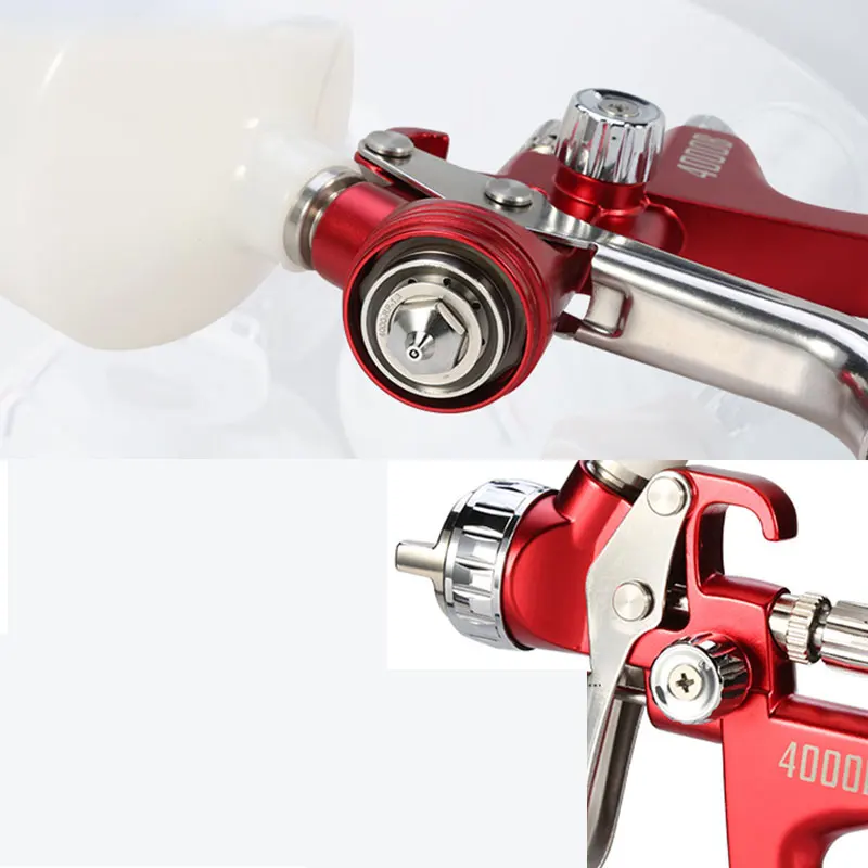

Taiwan Province Asia Dragon A4000 car spray gun topcoat sheet metal spray gun industrial painting double hood 1.3