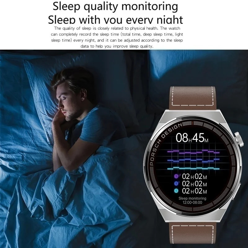 2022 NFC Smartwatch Men 390*390 HD Screen Always display the time Bluetooth Call IP68 Waterproof Smart Watch For Xiaomi Sale