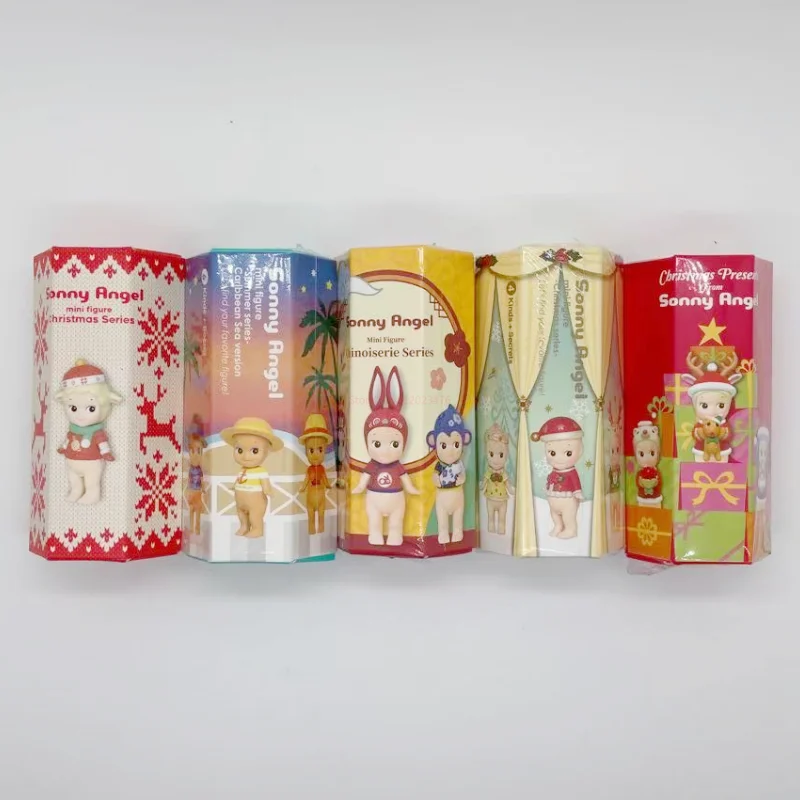 

Sonny Angel Random10 Mystery Box Birthday Cake Halloween Christmas Collection Fashion Play Blind Box Decorative Gifts Kid Toys