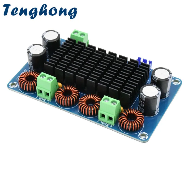 

Tenghong Digital Power Amplifier Board Module 150W*2 Audio Amplifier Board For Stage Sound 24V High Power