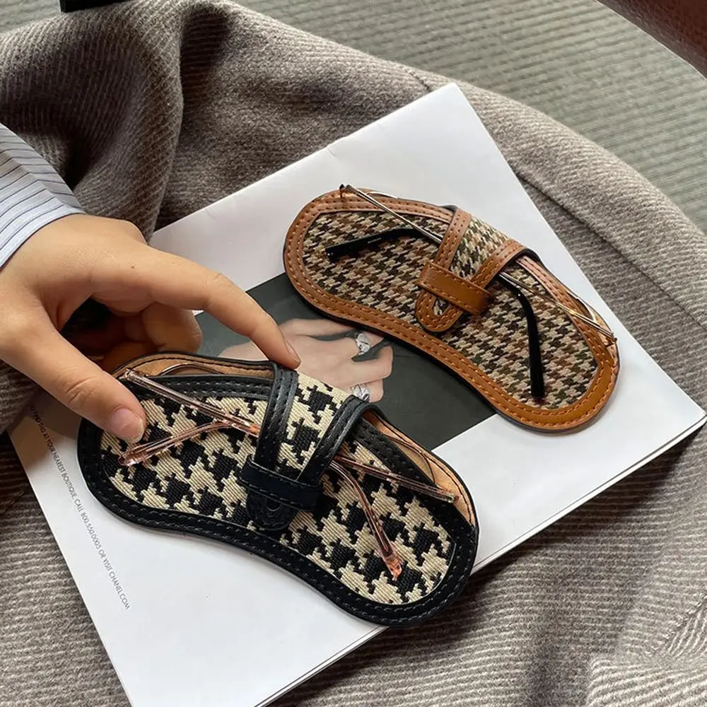 

Flower Protective Pouch Stripe PU Leather Glasses Case Lattice Eyeglasses Holder Sunglasses Storage Bag Grid