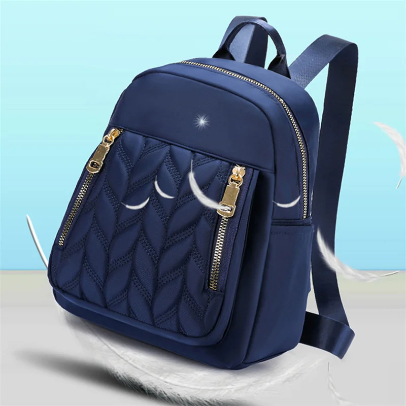 Casual Oxford Backpack Women's Travel Waterproof Nylon School Bag For Girls High Quality Fashion Handbag Shoulder Bag