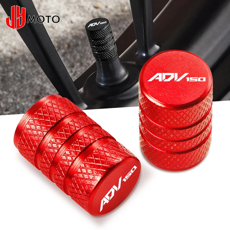 

ADV 150 CNC Aluminum Tyre Valve Air Port Cover Stem Cap Motorcycle Accessories For HONDA ADV 150 ADV150 2017 2018 2019 2020 2021