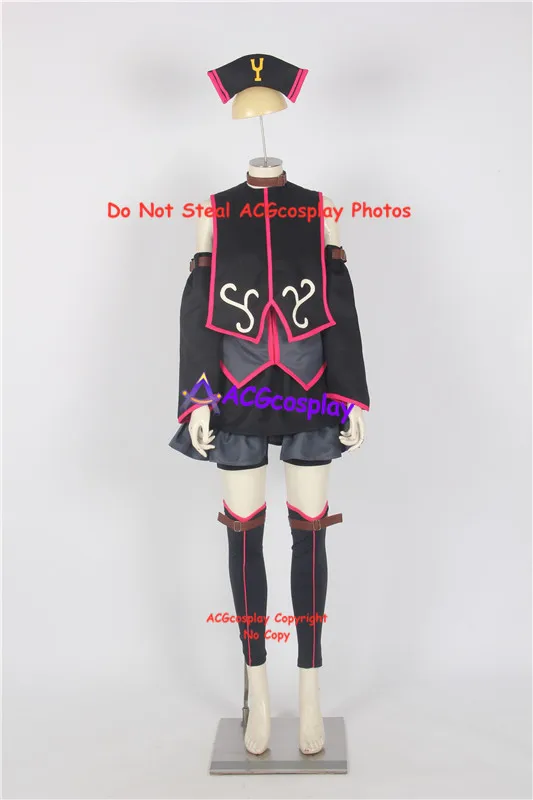 Tales of the Abyss Ариетта Косплей Костюм acgcosplay Одежда включает головной убор