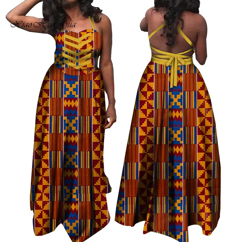 

Модное женское платье макси новинка длинное платье африканские платья для женщин базин богатые платья Дашики халат для вечеринки отпуска WY7523