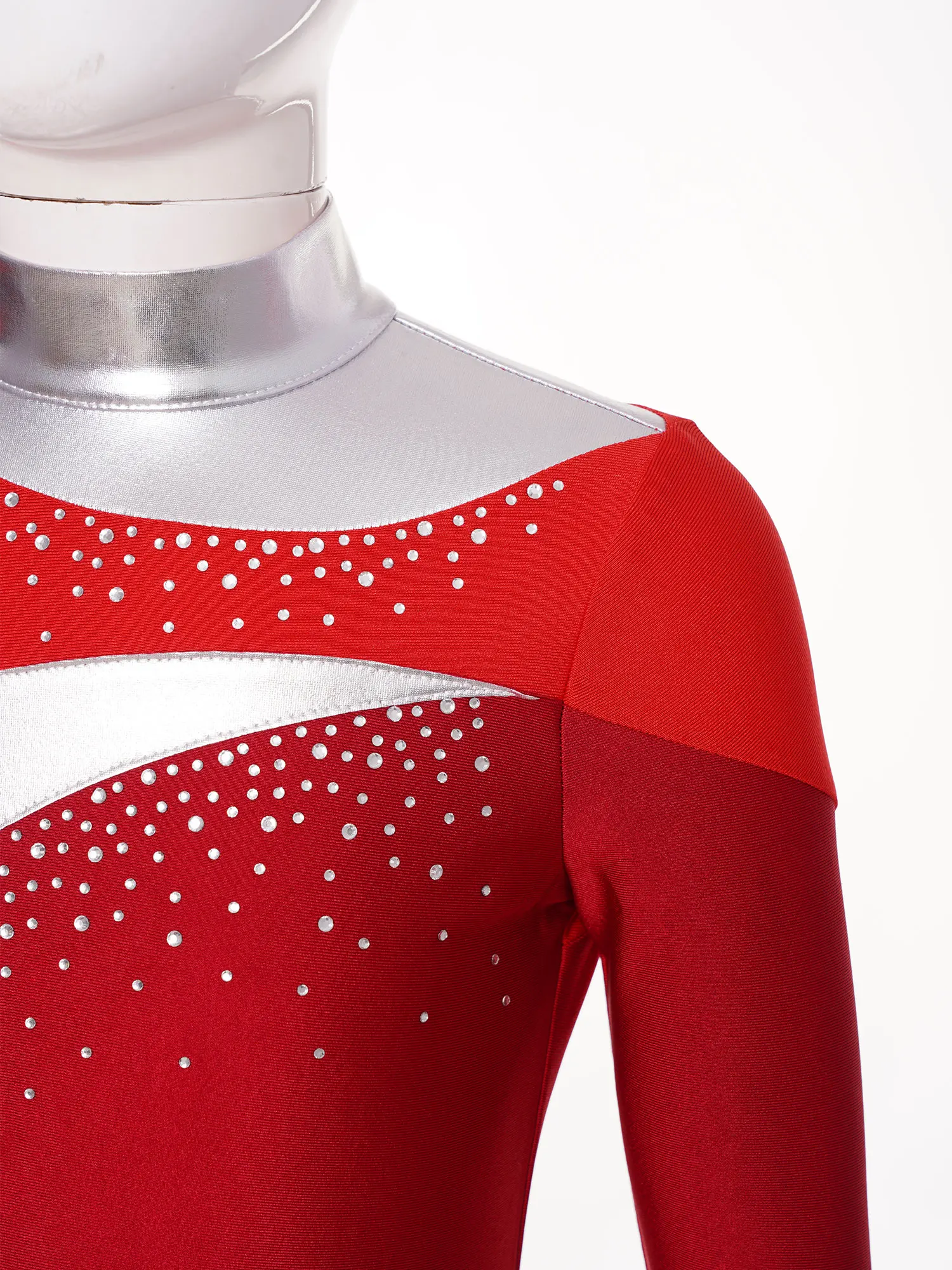 Комбинезон для девочек фигурного катания балерины гимнастики акробатики йоги