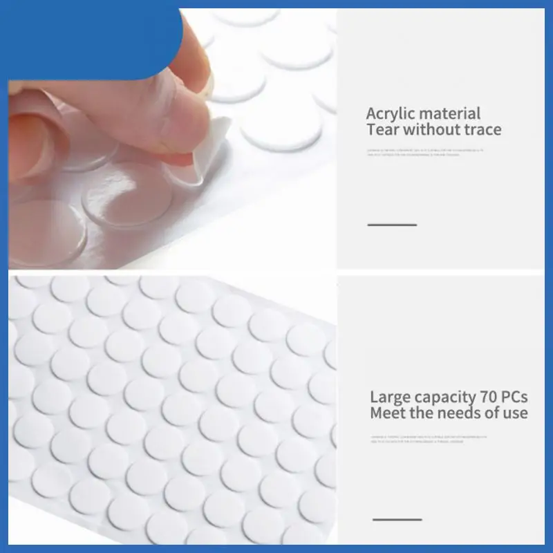 

Reusable Pads Sticker Sticky Nano Double-sided Adhesive Multi-function Double-sided Adhesive Gripping Anti Slip Gel Houseware