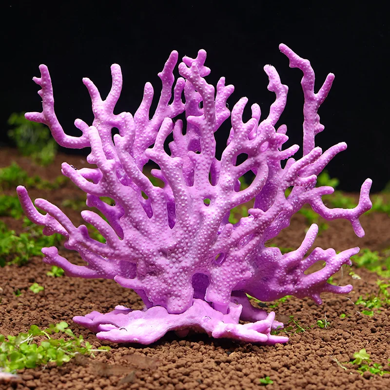 

Aquarium Accessories Decoration Simulated Coral Water Plant Plastic Coral Branch Ornaments Aquarium for Fish Tank Accessories