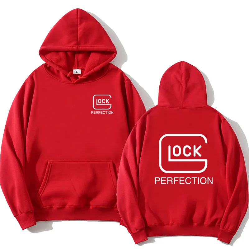 

Толстовка Glock мужская с капюшоном, свитшот с длинным рукавом, со шнурком, повседневная одежда в стиле хип-хоп, 2023