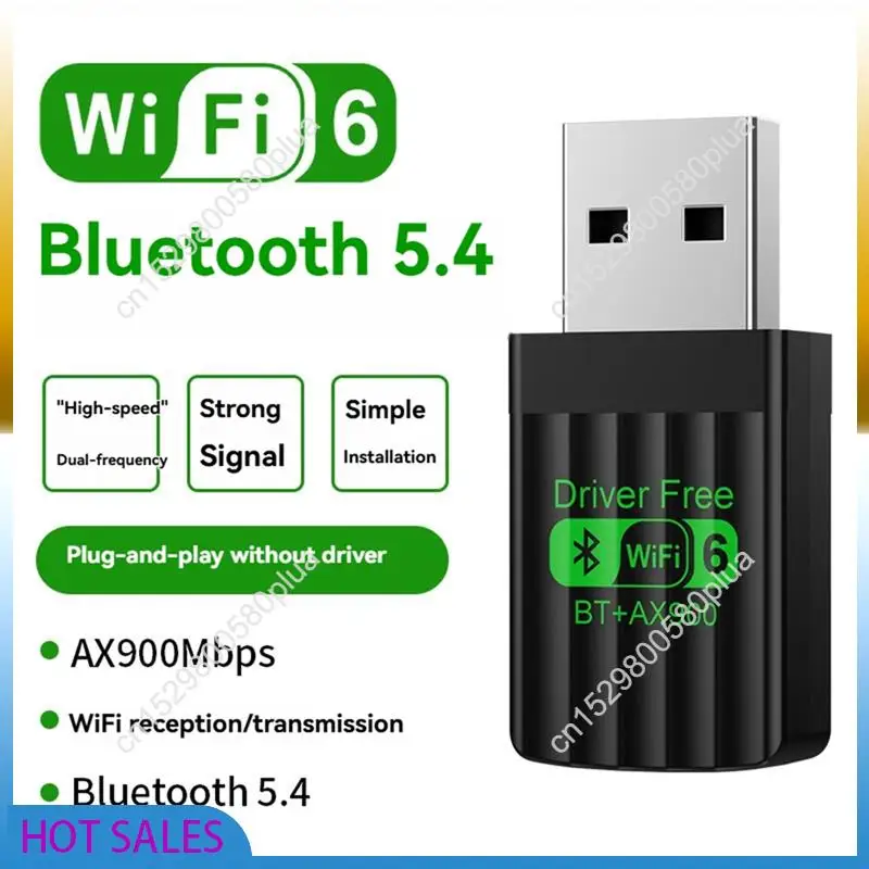 Фото AB31-AX900 Двухдиапазонный Wi-Fi 6 USB-адаптер с Bluetooth 5.4 2,4G/5Ghz Сетевой ключ Беспроводной приемник Драйвер Бесплатная W №2