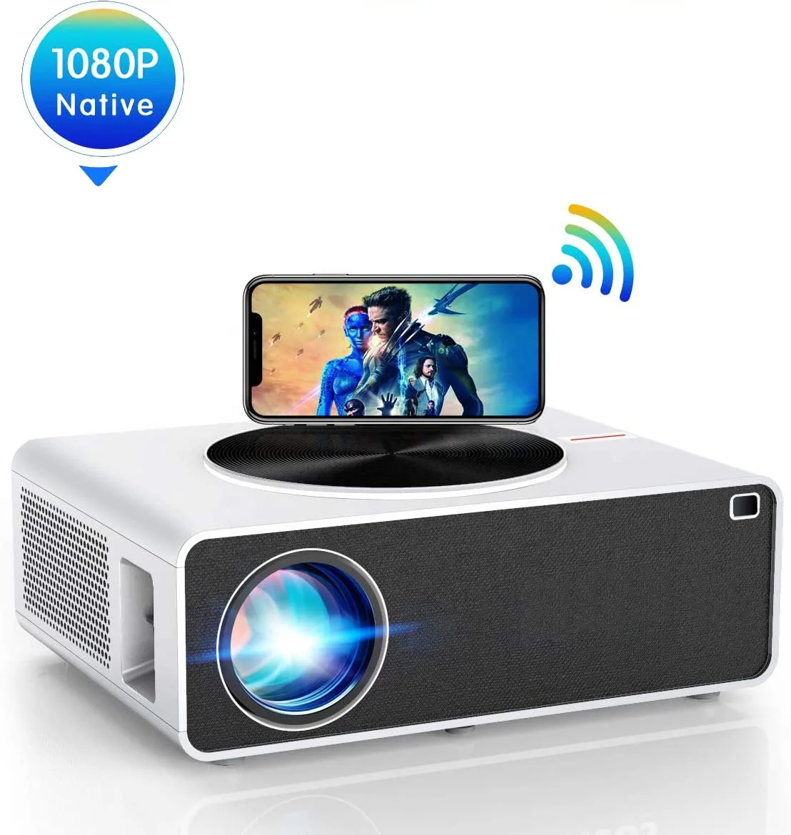 

[Amazon Hot 1080p projector Factory]OEM ODM Native 1080p Full HD 4K High 7200 Lumens LED LCD Home Theater Video Movie Projector