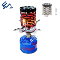 outdoor heating hood mini stove survival oven portable stainless steel gas heater multiple purpose camping equipment accessories
