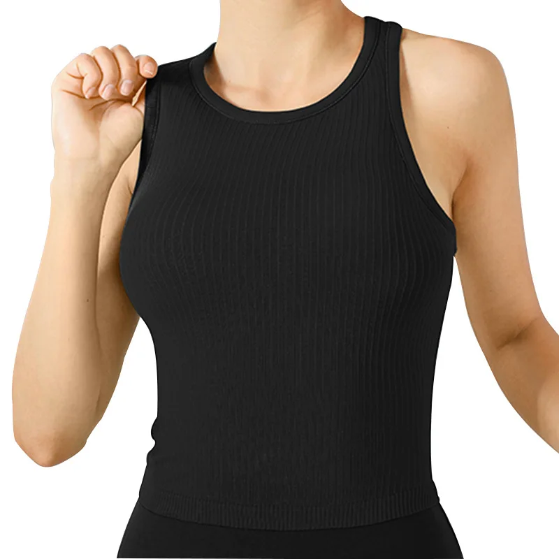 YOGA Women's Racerback Workout Tank Tops Fit - Soft Pima Cotton Athletic Yoga Shirts Lightweight