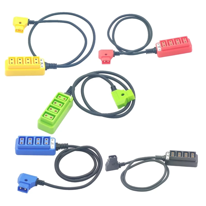 Штекер к одной точке 4 гнезда распределительный кабель переходной для батареи D-Tap