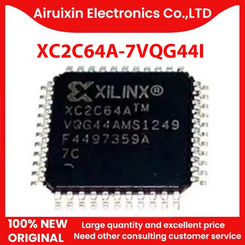 

100% New and Original XC2C64A-7VQG44I TQFP44 1PCS/LOT