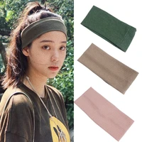 sports hair head with girls go out all match sweat absorption running face scarf head accessories