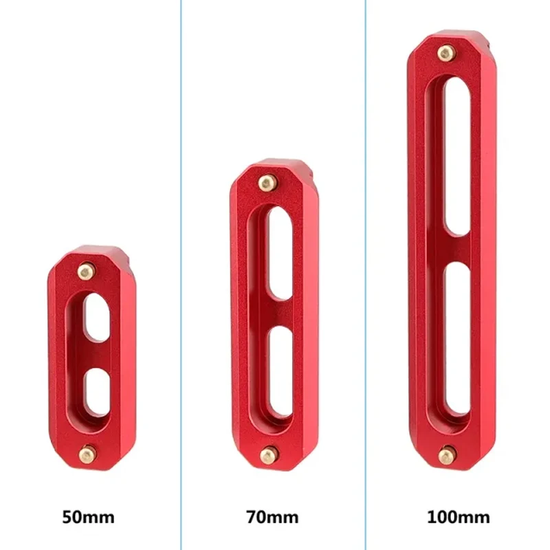 HDRIG стандартная НАТО Направляющая 100 мм красного цвета быстросъемная планка с противоударными пружинными штифтами для DSLR-камеры