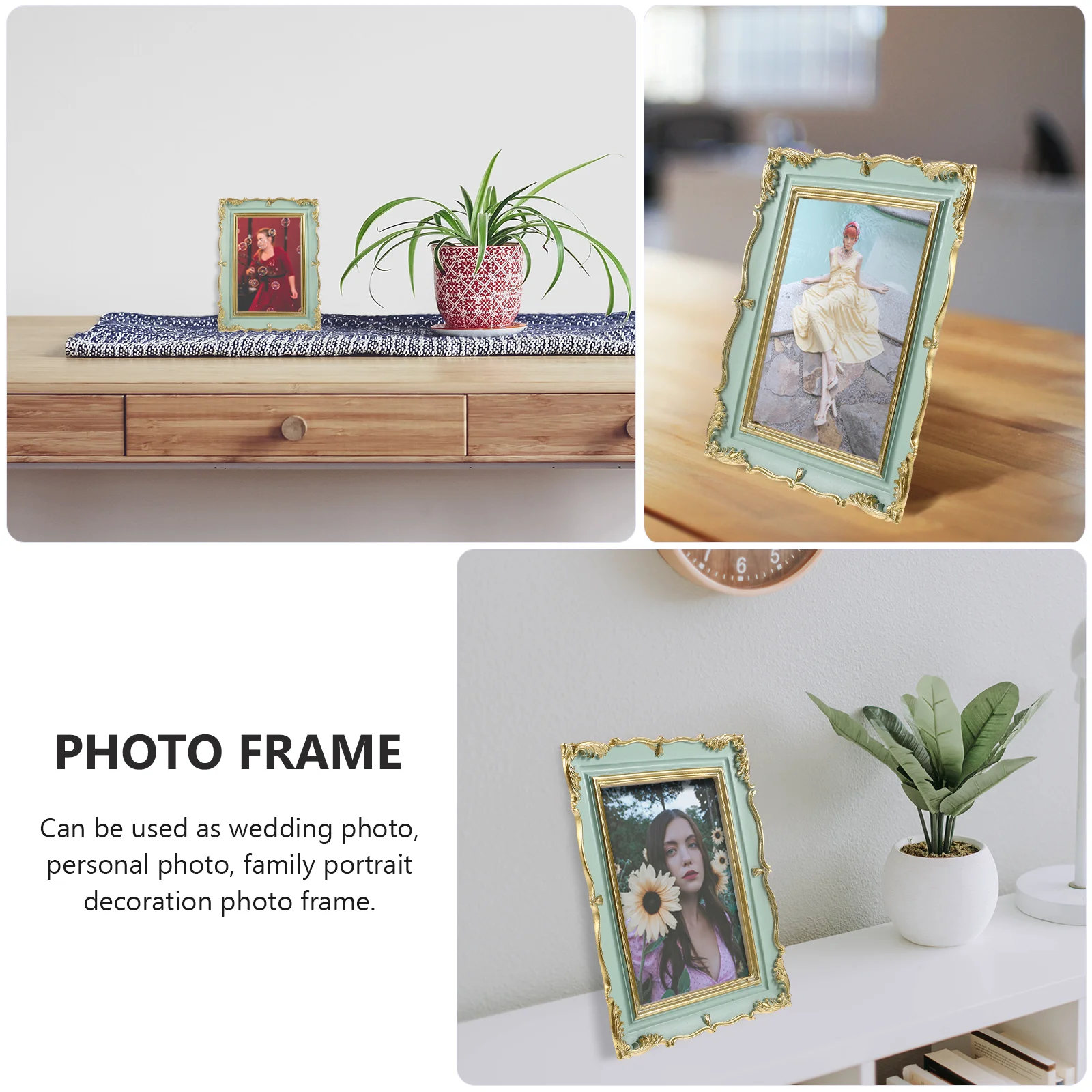 Ретро фоторамки модные декоративные фото украшения стол простое