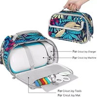 261616cm storage bag spacious portable carrying case for cricut joy with 2 visible zipper pockets multiple compartments