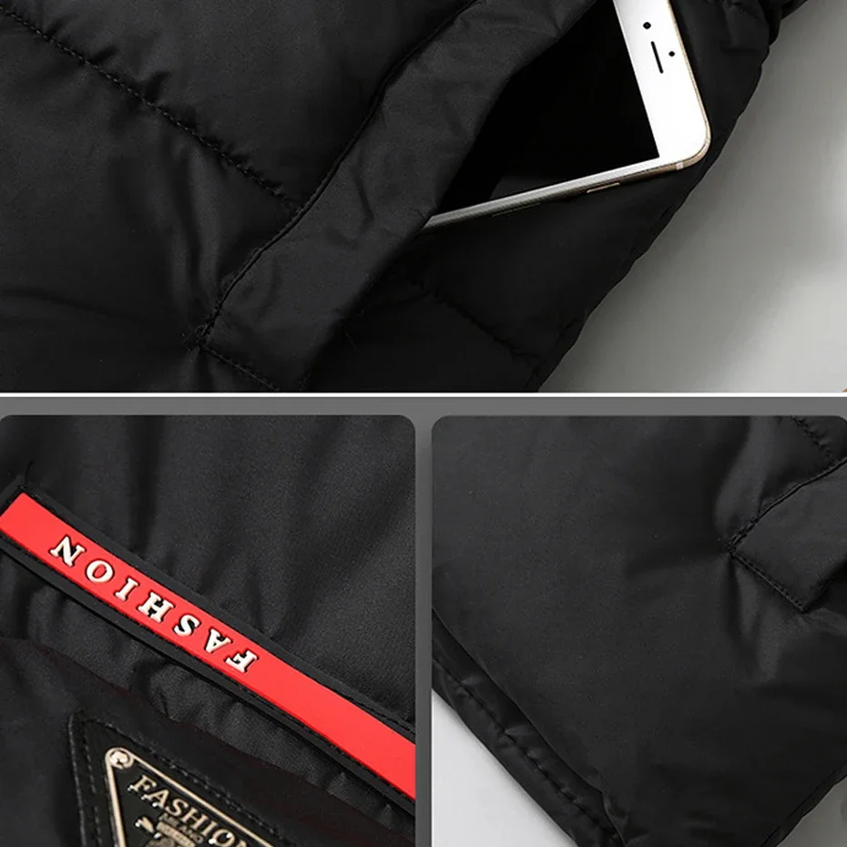 Жилеты с капюшоном мужские осенне-зимние толстые жилеты модная повседневная