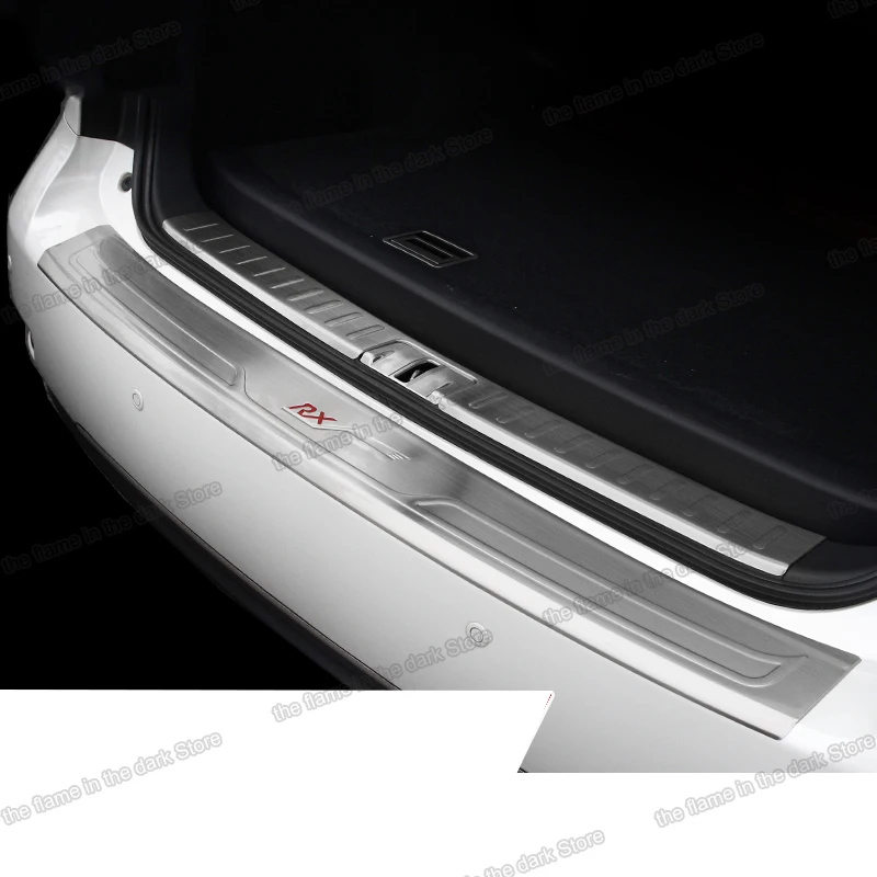 

auto car trunk guard protector anti-scratch panel trims for lexus rx rx350 rx270 rx450h 2012 2013 2014 2015 al10 accessories