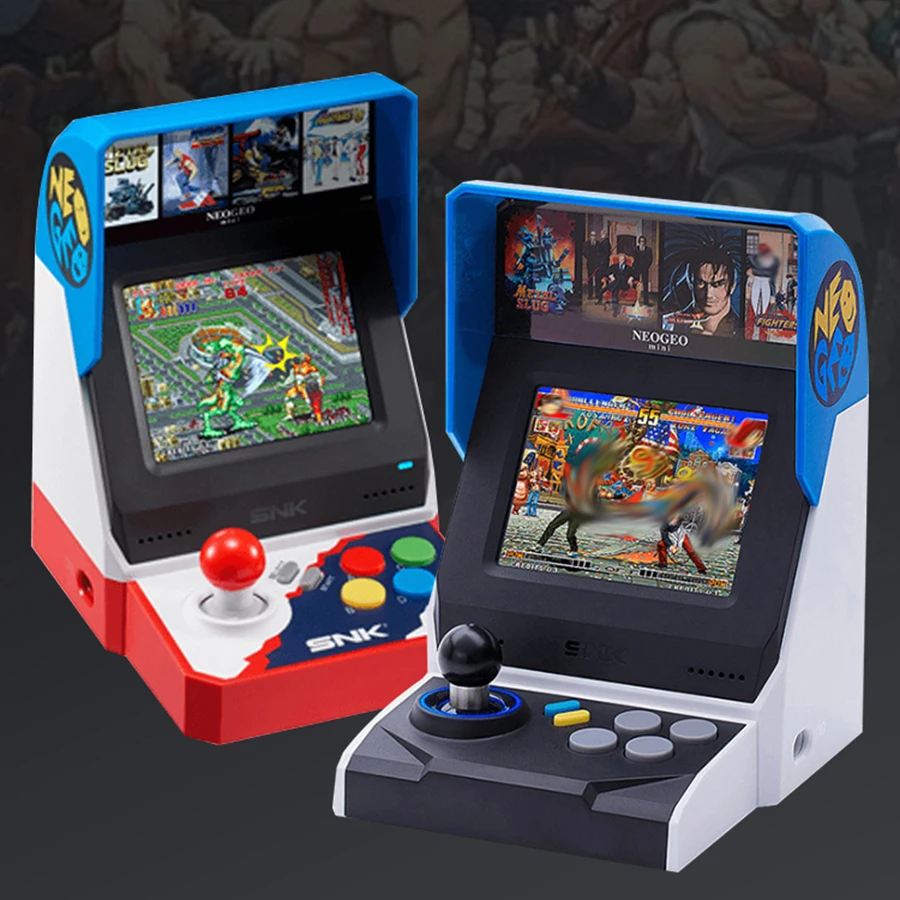 SNK NEO GEO Mini Home Nostalgic Game Console Rocker-type Double Even TV Retro Handheld Arcade King of Fighters Metal Slug