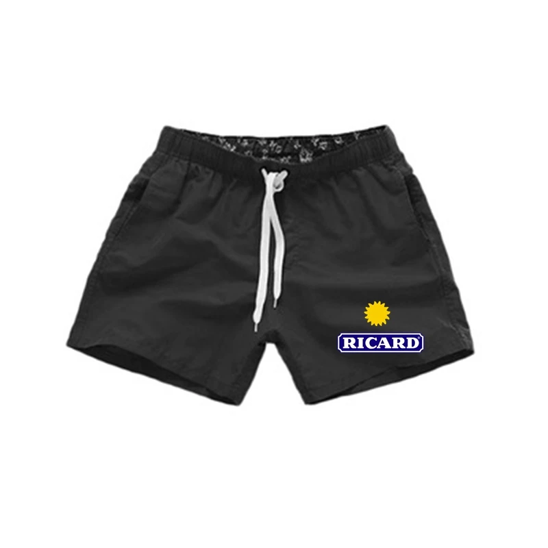 

Шорты пляжные RICARD для мужчин и женщин, быстросохнущие Брендовые спортивные короткие штаны для бега, лето