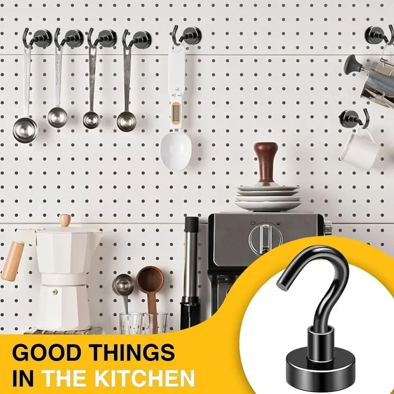 20/1 шт. металлические прочные магнитные крючки настенные сверхмощные подвесная