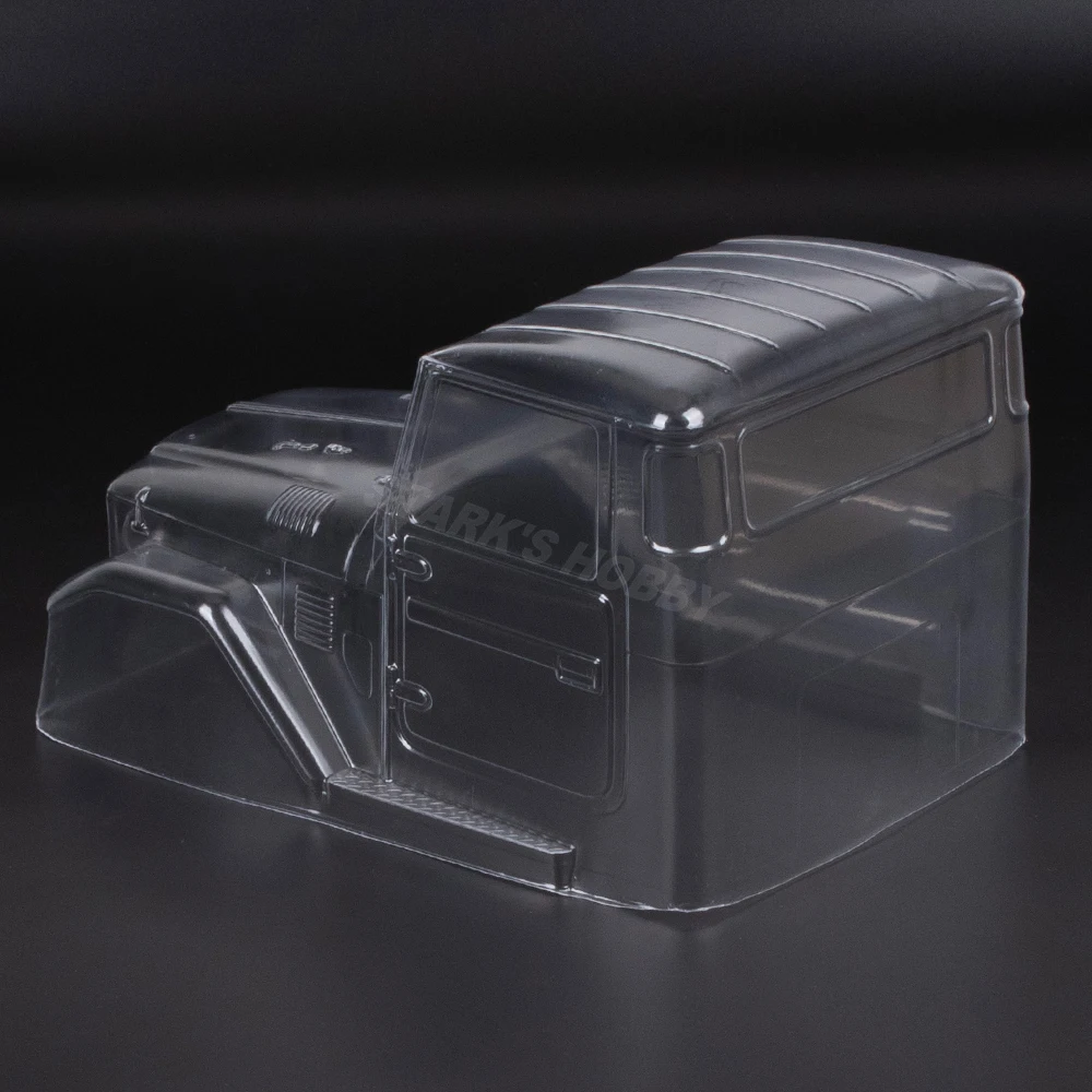 1965 Toyota FJ40 грузовик кабина ПК прозрачный Кузов для 1/10 RC Гусеничный автомобиль