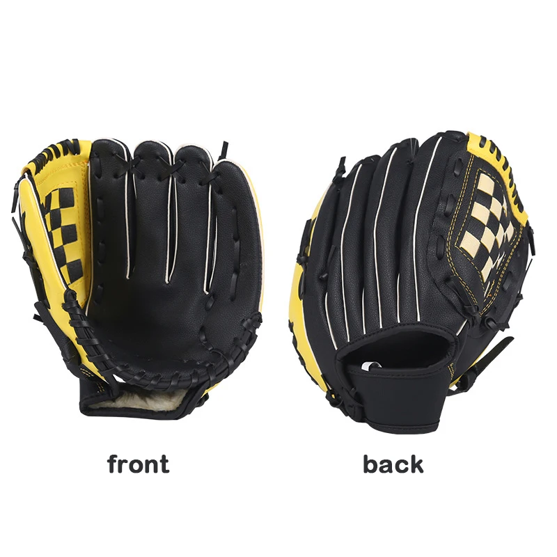 Baseball Glove Outdoor Sports Softball Practice Equipment Infield Gloves Size 10.5/11.5/12.5 Left Hand For Adult Man Woman Train