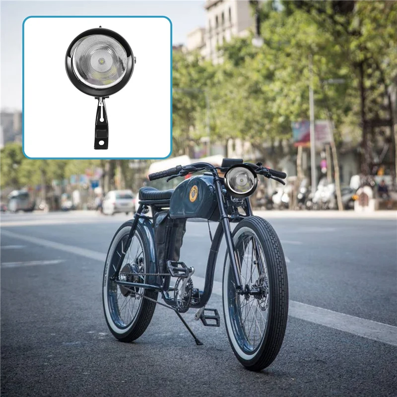 Яркая ретро-фара для велосипеда 180 люмен