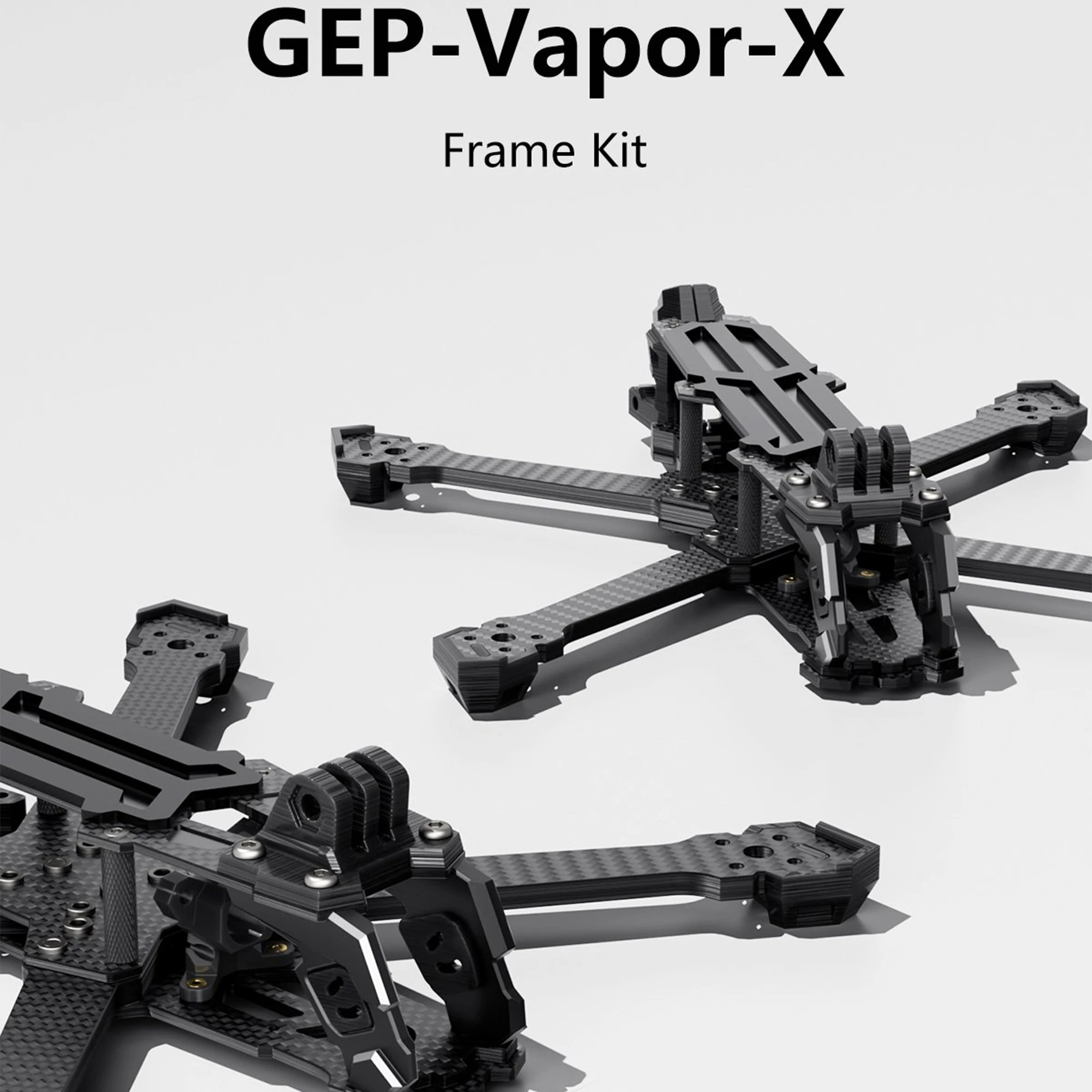 Рамка дрона GEPRC Vapor X5/X6 FPV для рамки GEP-Vapor-X5/X6 5-6-дюймового DIY сборка двойной защиты