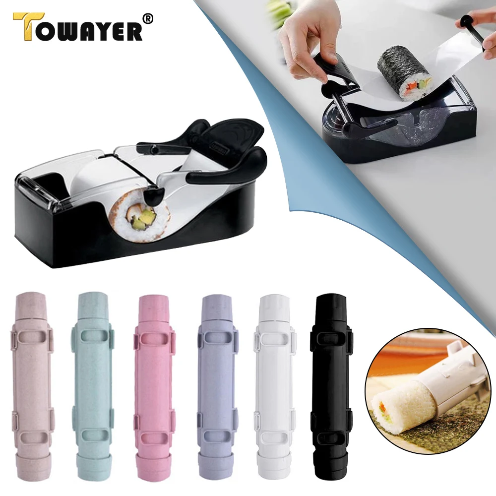 

Sushi Maker Quick Sushi Bazooka Japanese Roller Rice Mold Vegetable Meat Rolling DIY Sushi Making Machine Kitchen Sushi Tool