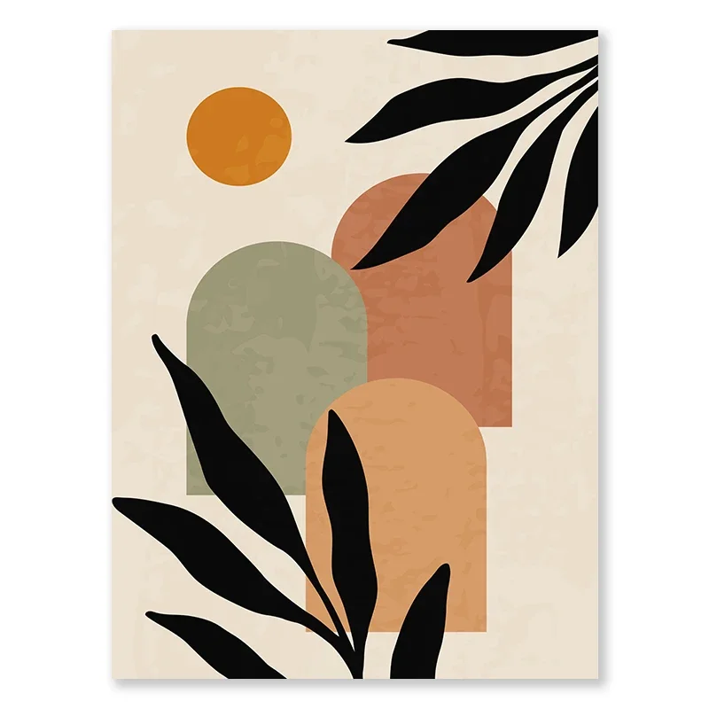 

Настенное искусство ASTRDECOR Бежево-зелёное