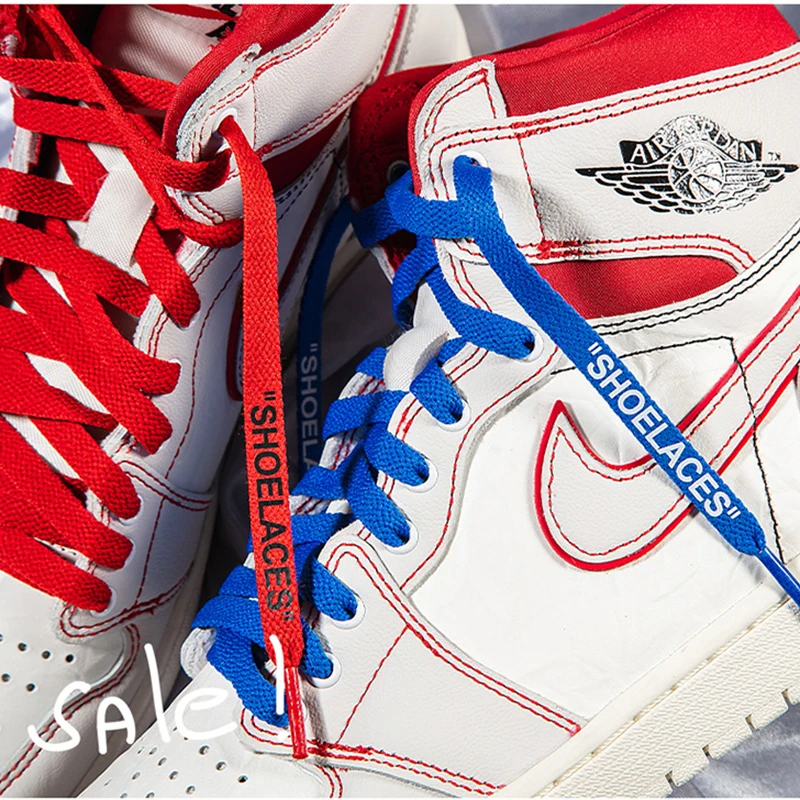 

AL OW Co-Brand custom Off White Shoe Lace для шнурки для кроссовок 47/55/63 дюймов