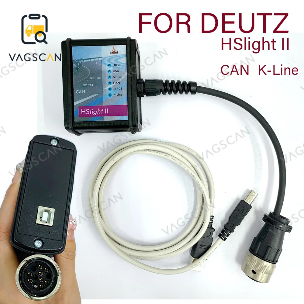 Диагностический диагностический сканер HSlight II Serdia Deutz Otomatis Deutz Full Emr2  3  4 Decom hs light2