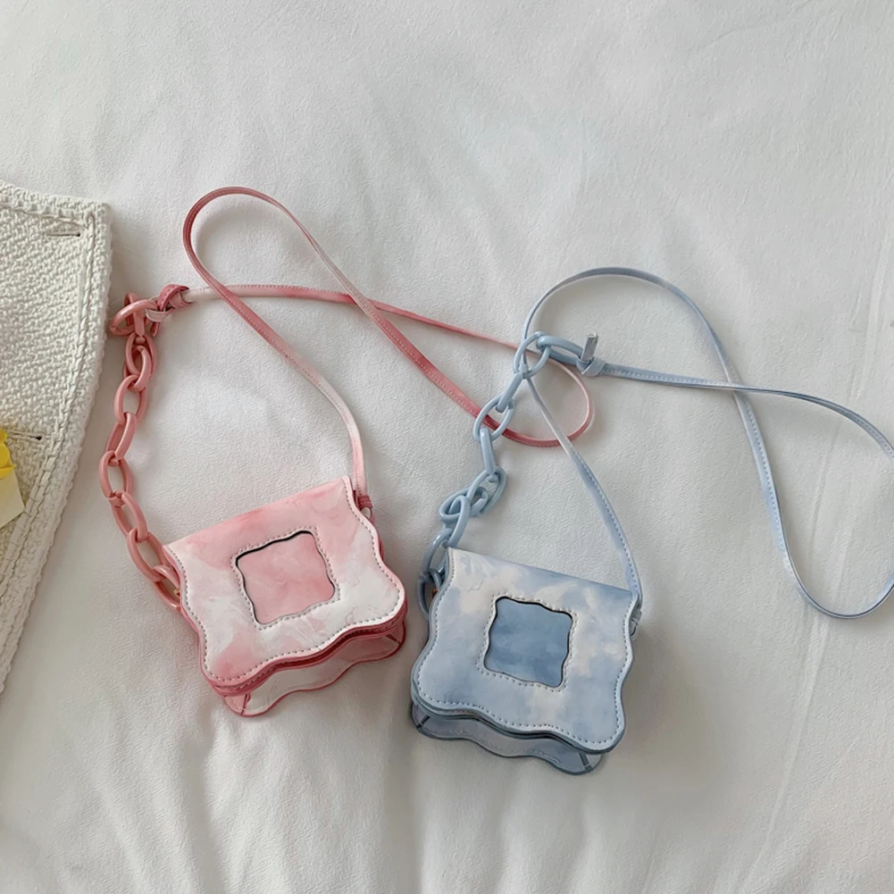 

Mini Small Square Bag 2022 Fashion New Quality PU Leather Womens Handbag Pattern Chain Shoulder Messenger Bags