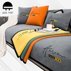 Чехол для дивана из синели в скандинавском стиле нескользящий всесезонный универсальный чехол для дивана подушка для сиденья для гостиной секционный чехол для дивана