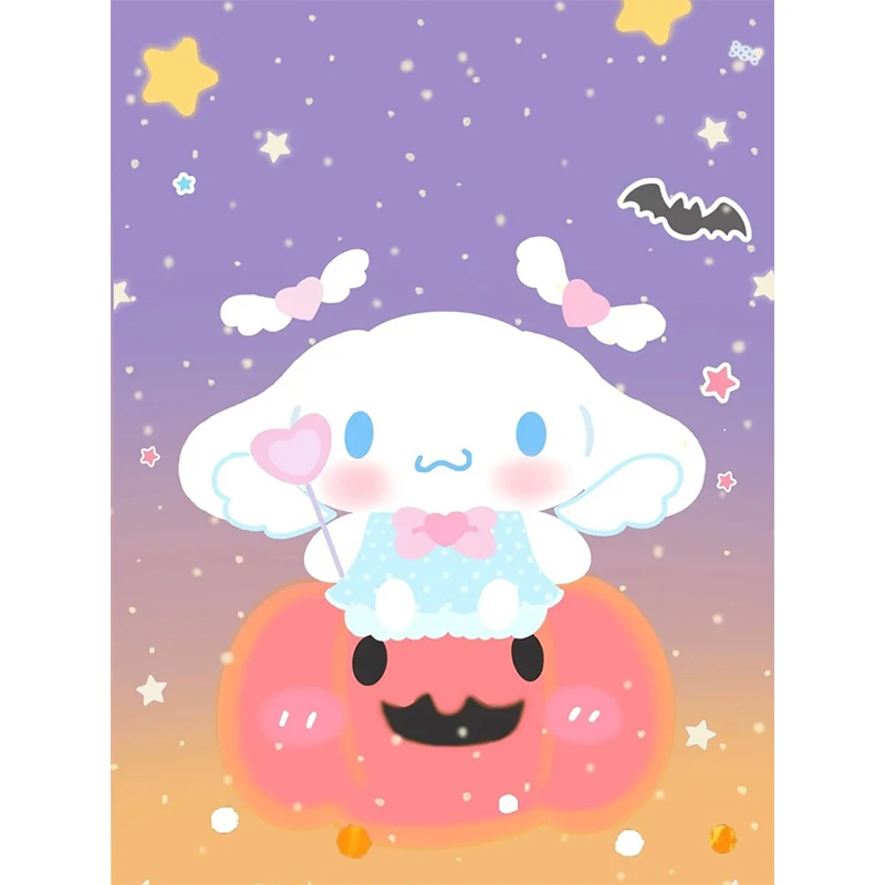 Sanrio 5D Ручная Работа Мультфильм Алмазная Живопись Cinnamoroll Мозаика Набор Для
