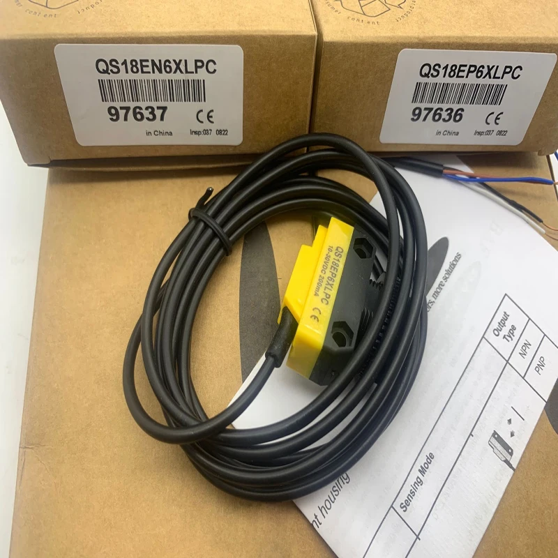 Новый фотоэлектрический переключатель QS18EN6CV15 QS18EN6CV45 QS18EP6CV15 QS18EP6CV45 QS18VP6CV20 QS18VN6CV20 В