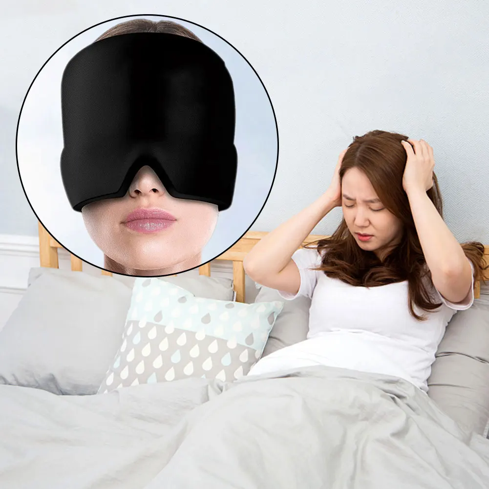 Железная Шапка Для Облегчения Мигрени Гибкая Охлаждающая Крышка Гель Горячей И