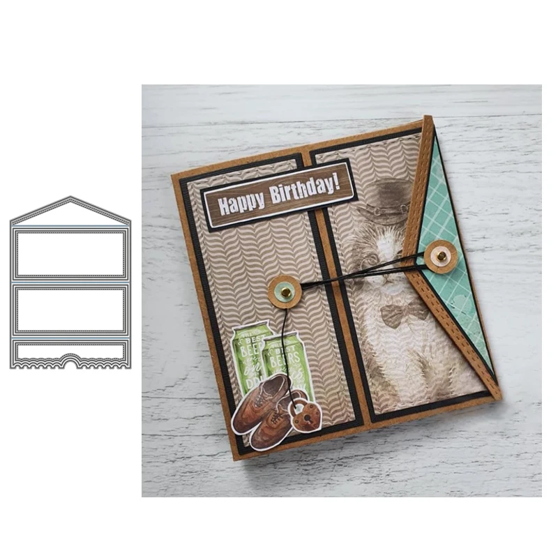 

2022 New Cutting Dies Stamps Dies Scrapbooking Mold Cut Handmade Tools DIY Greeting Card Craft Decoration Metal Cutting Dies New