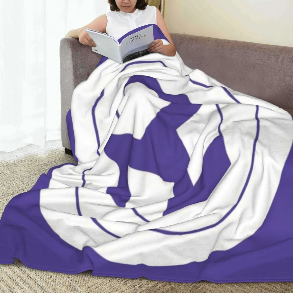 Одеяло мужское на микрофлисе 4 размера