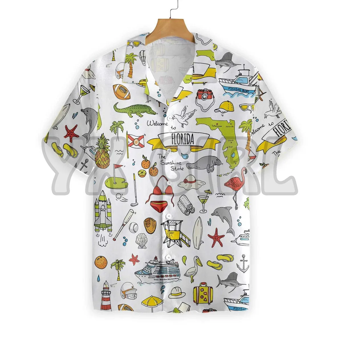 Summer Simple Shamrock Saint Patrick's Day Green 3D Printed Hawaiian Shirt Men's For Women's Harajuku Casual Shirt Unisex