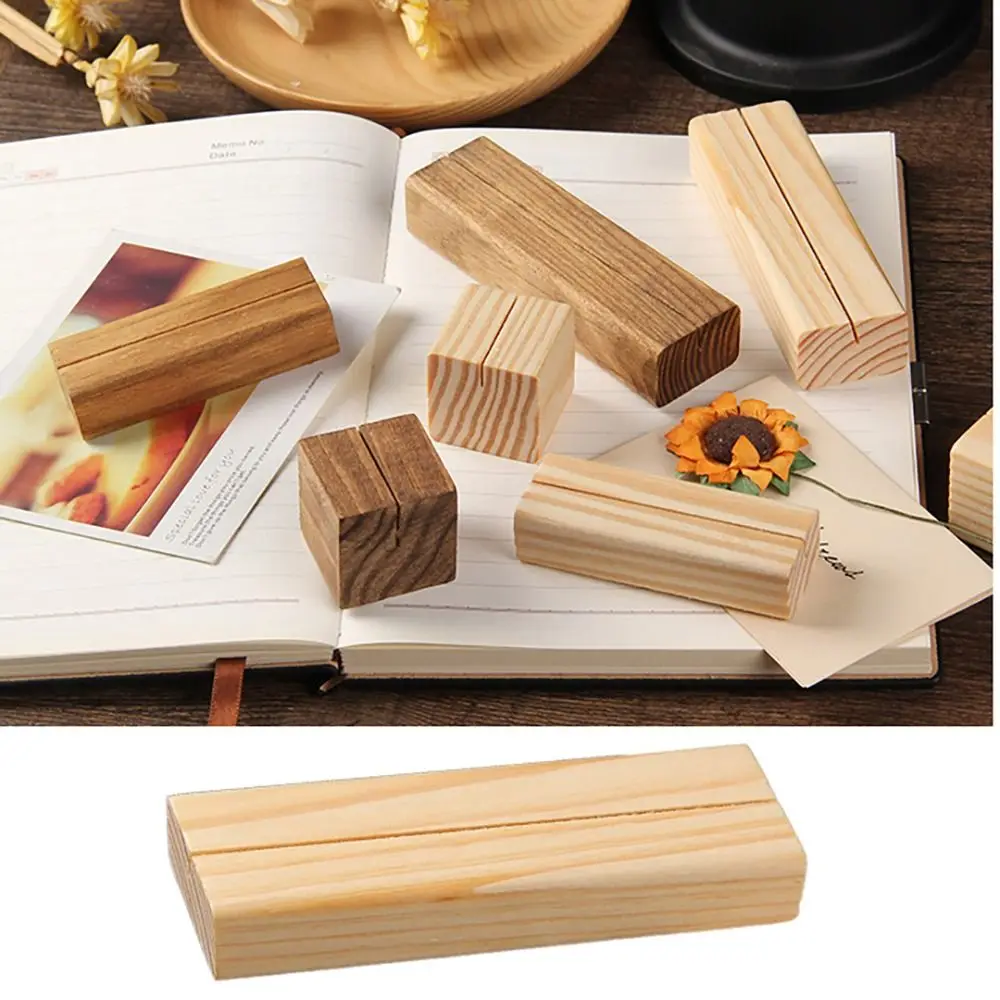 

Paper Clamp Picture Cards Display Stand Wedding Supplies Photos Clips Table Numbers Holder Place Card Clamps Stand