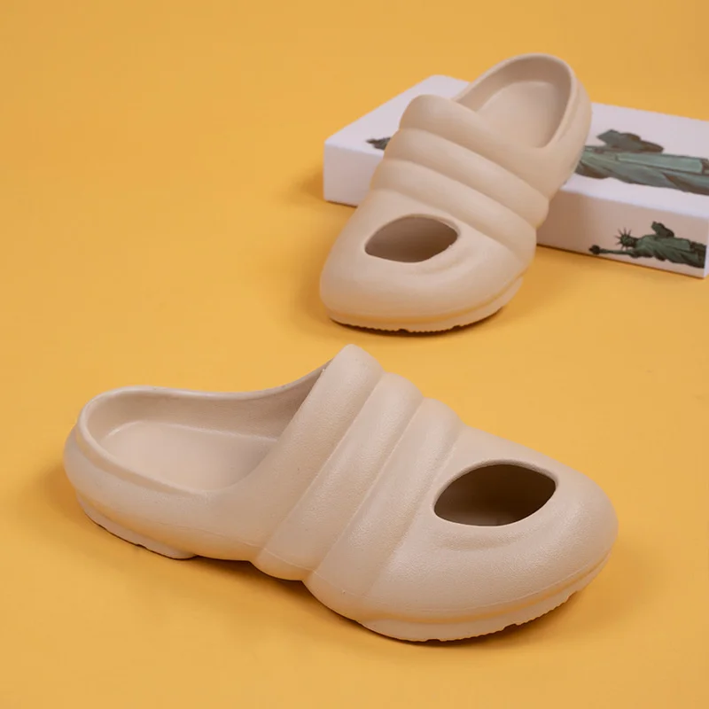 2022 Summer Home Slipper Man Women Couples Thick Sole Sandals Hollow Out Slipper Ins Tiktok Alien Hole ASONGMAKE Slippers