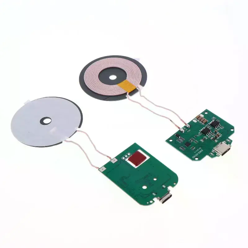 Фото Модуль беспроводного зарядного устройства 15 Вт TYPE-C MICRO-USB, плата PCBA для быстрой зарядки смартфонов, DIY-набор №1